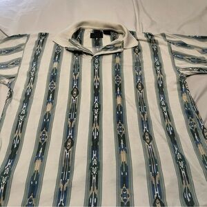 Rock Creek Ranch Polo Size Large, Button At the Neck